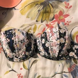 🌸NWOT ASOS Swim Flower Bandeau🌸